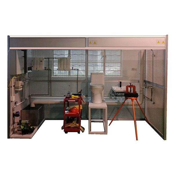 中人ZRLY-SNG建筑水暖工安装技能实训装置 中人ZRLY-SNG建筑水暖工安装技能实训装置